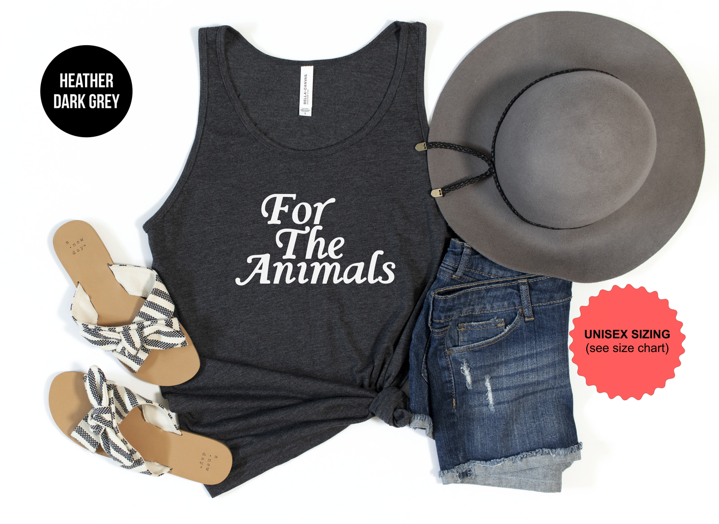 For The Animals Tank Top