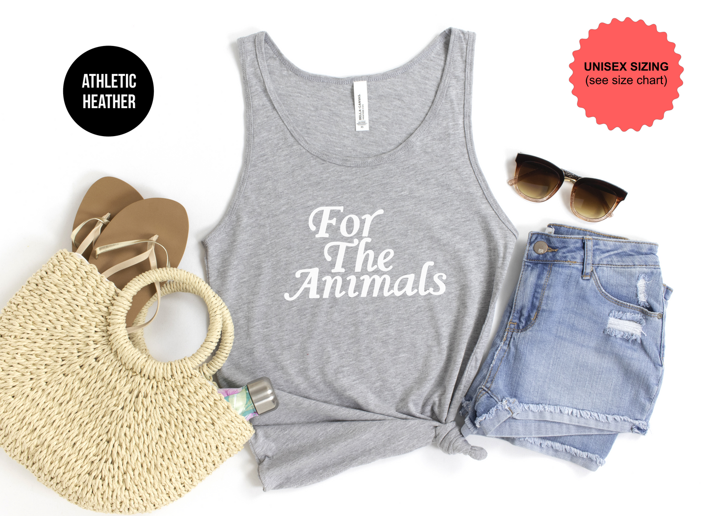 For The Animals Tank Top