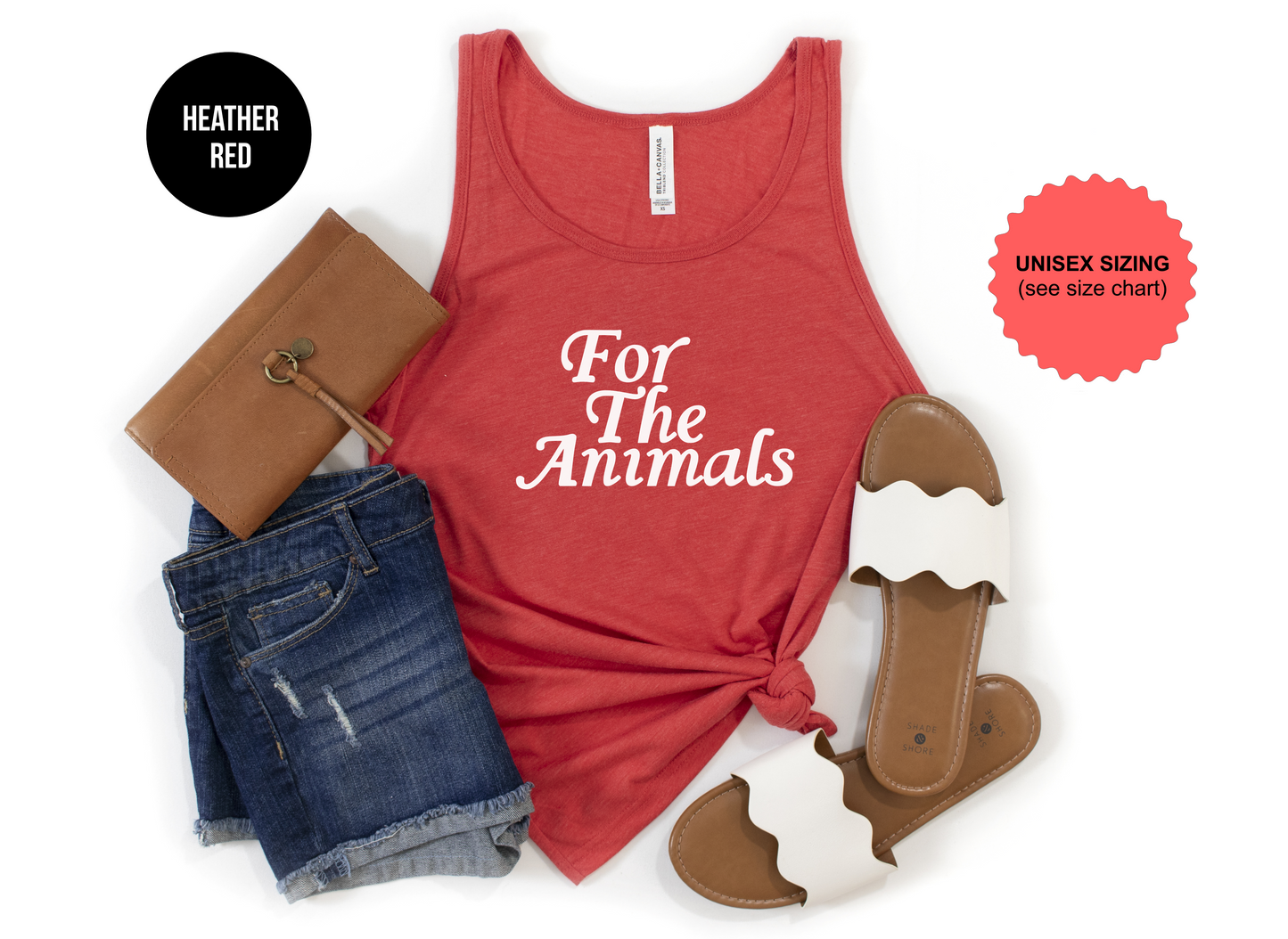 For The Animals Tank Top