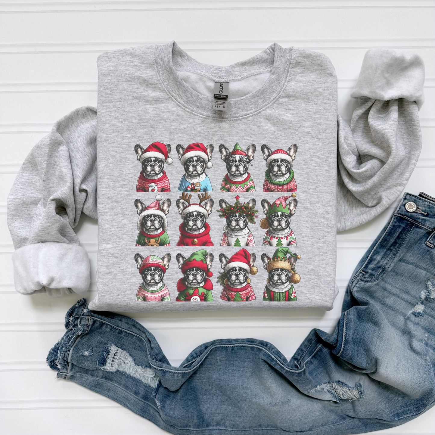 French Bulldog Christmas Sweatshirt