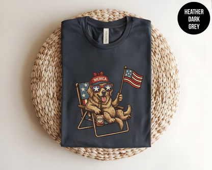 Golden Retriever Merica
