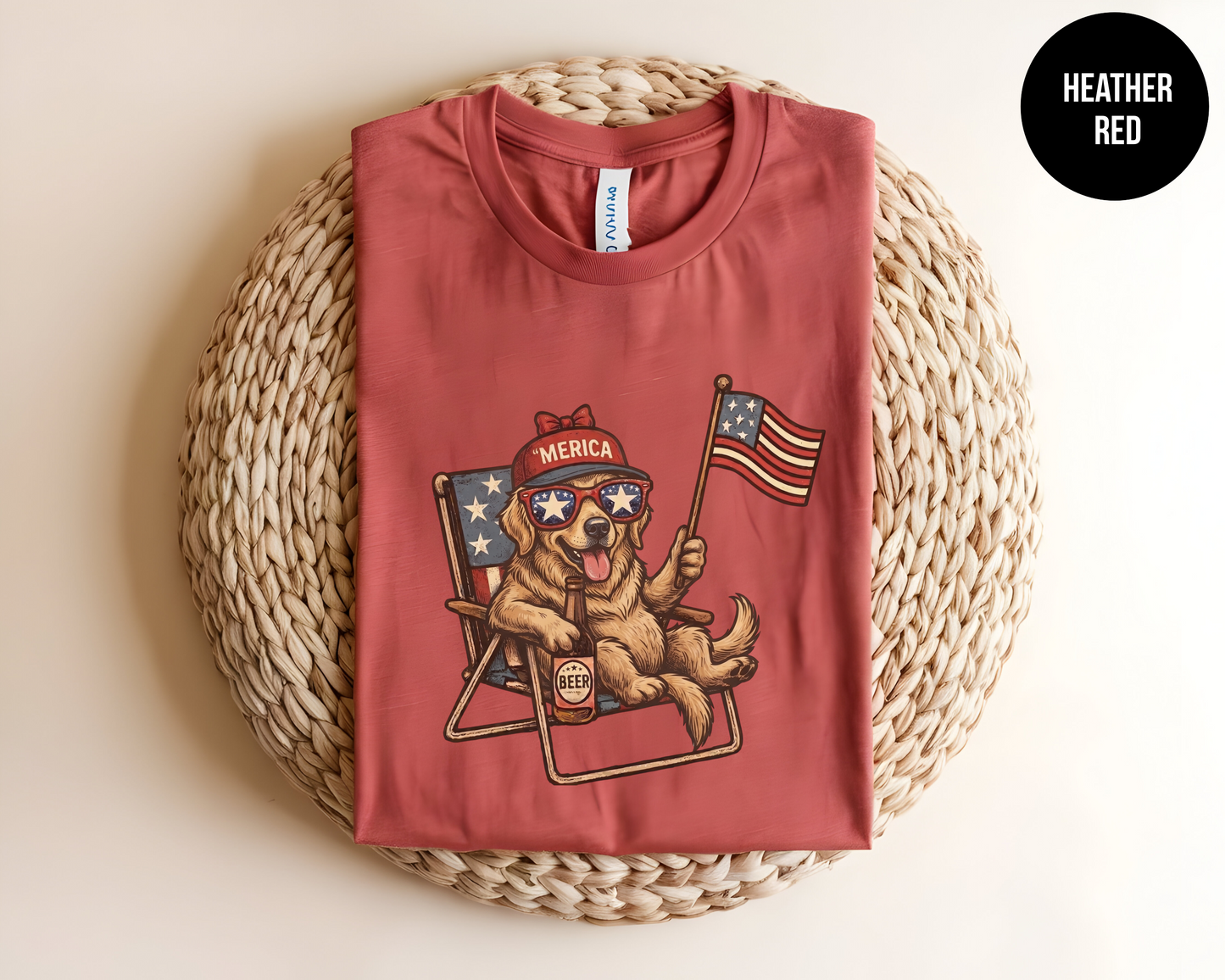 Golden Retriever Merica