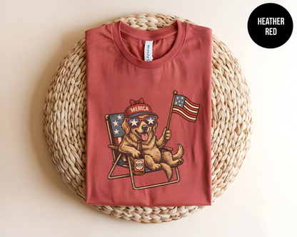 Golden Retriever Merica