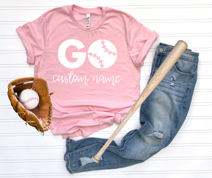 GO - Custom Baseball Shirt