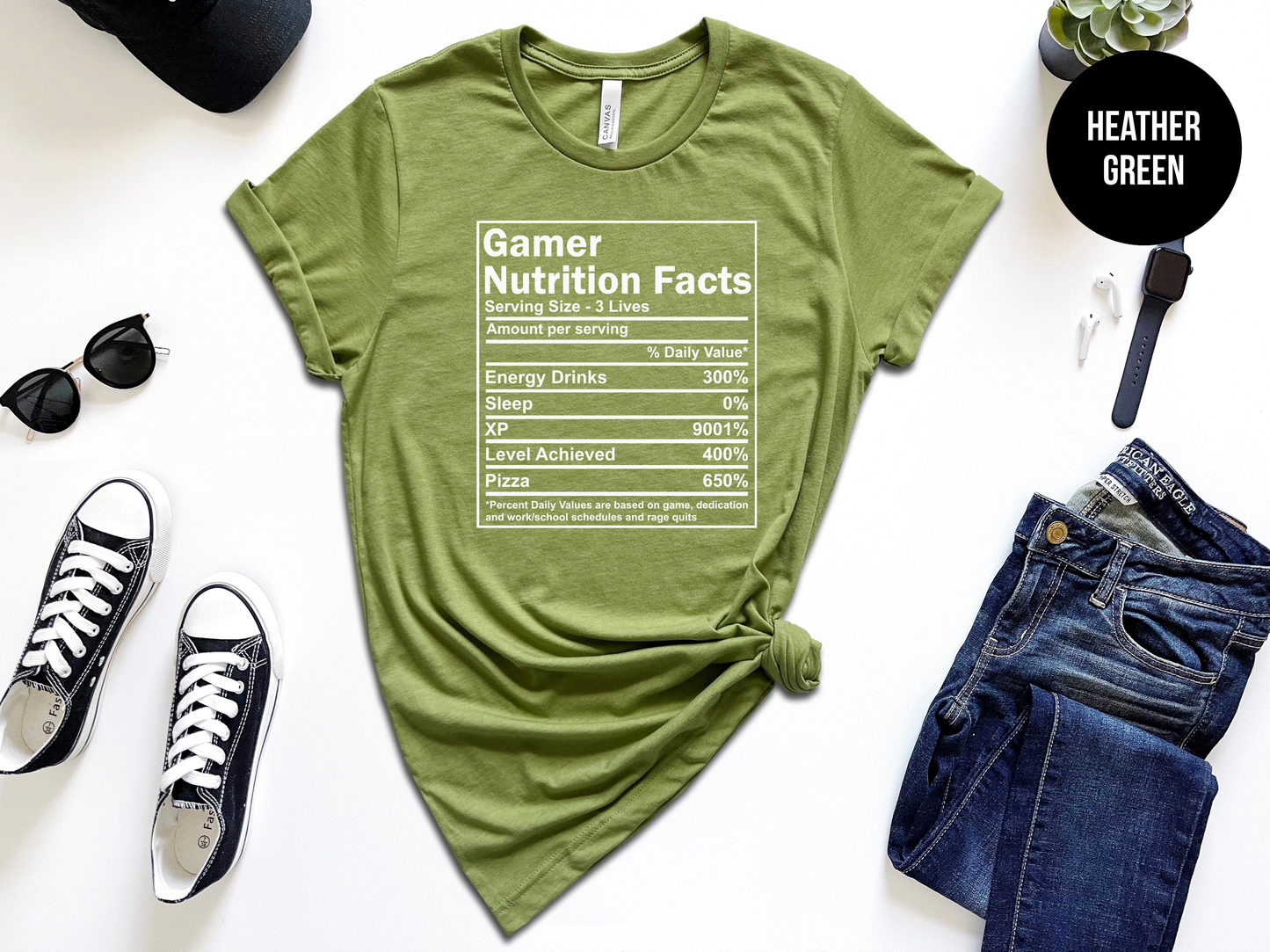 Gamer Nutrition Facts