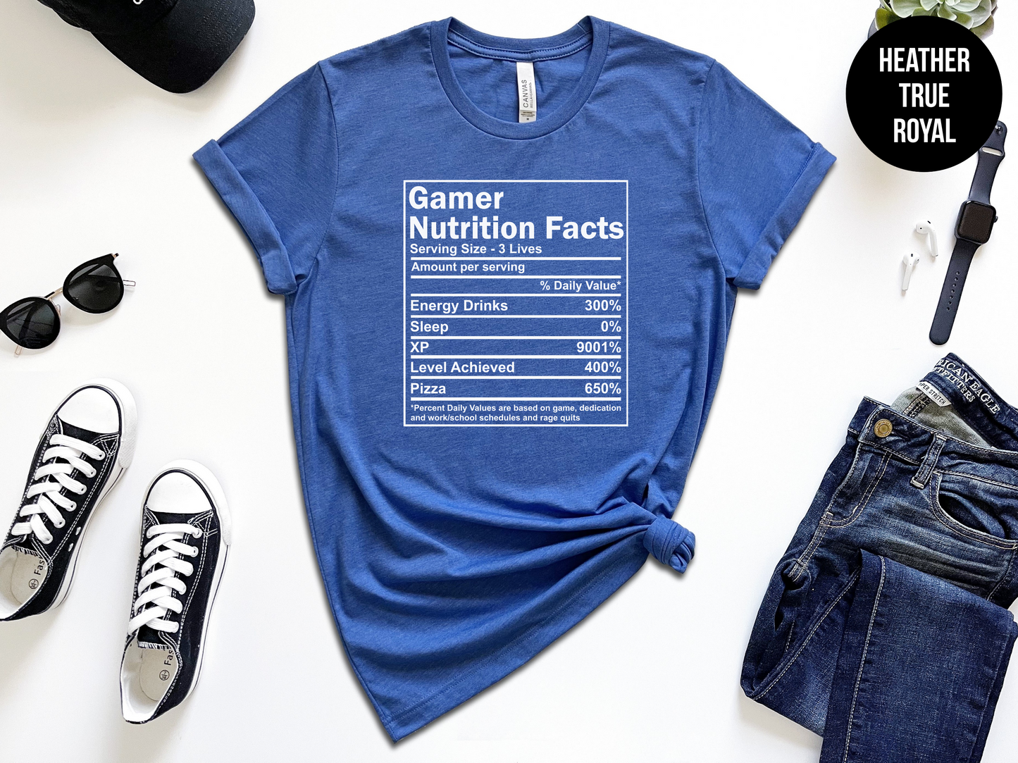 Gamer Nutrition Facts