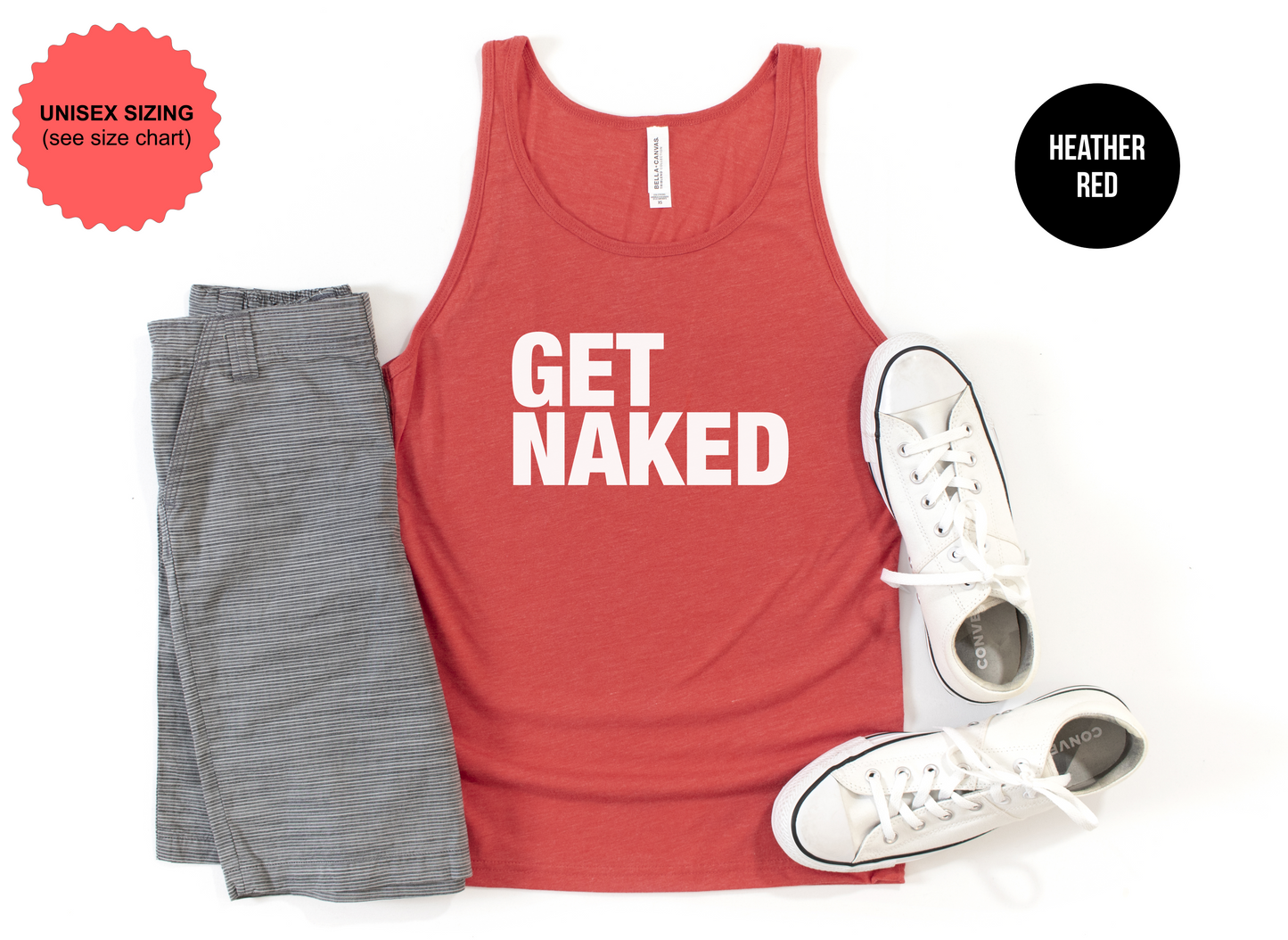 Get Naked Tank Top