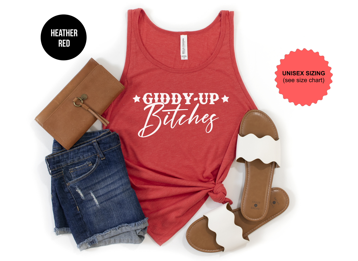 Giddy-Up B*tches Tank Top