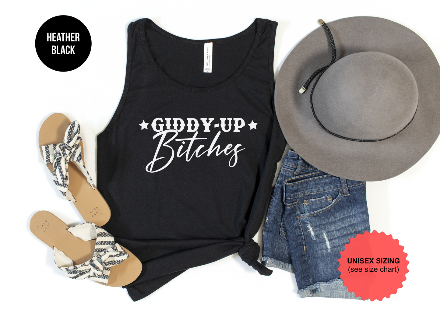 Giddy-Up B*tches Tank Top