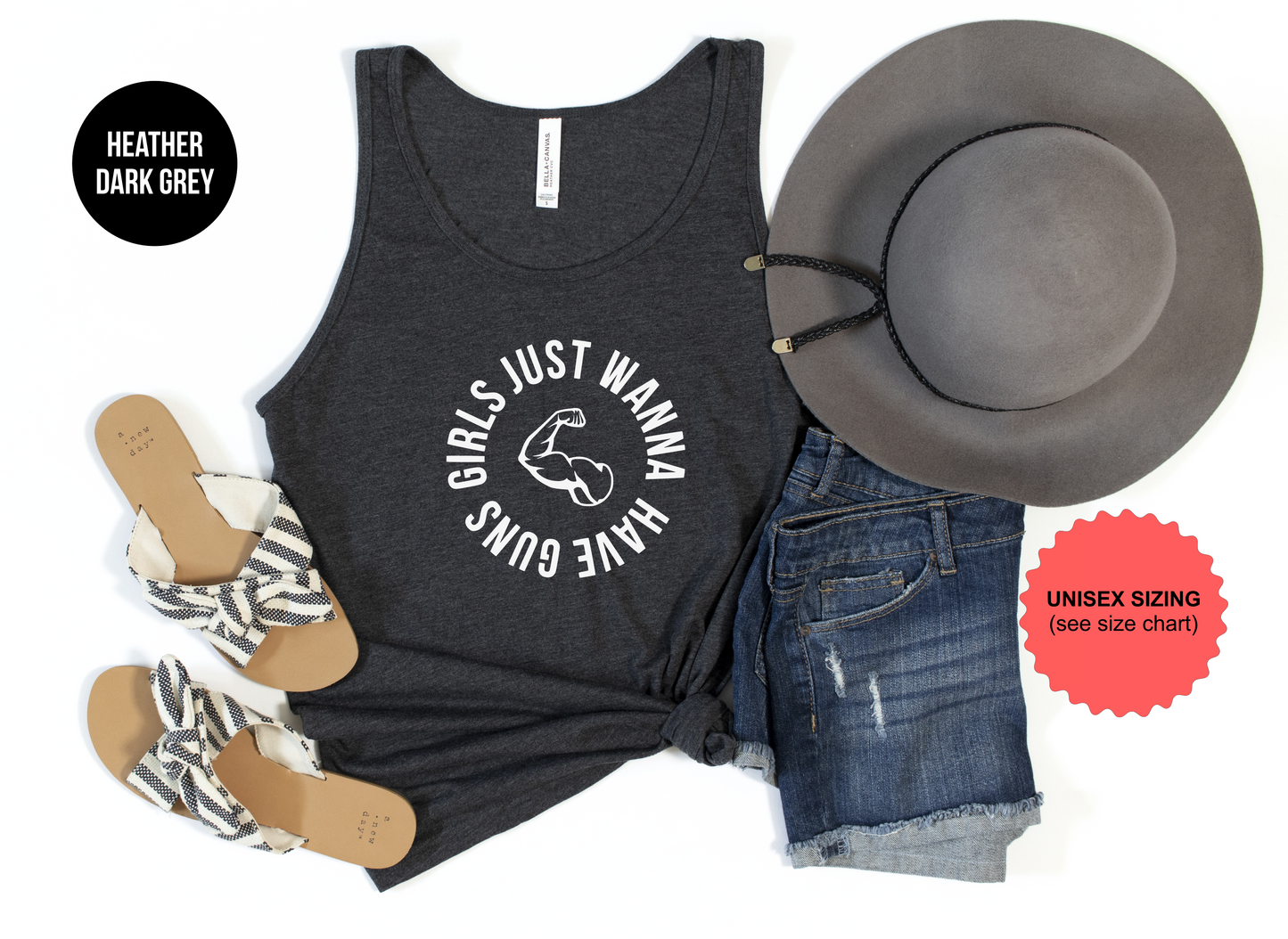 Girls Just Wanna Have Guns Tank Top