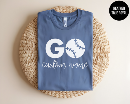 GO - Custom Baseball Shirt