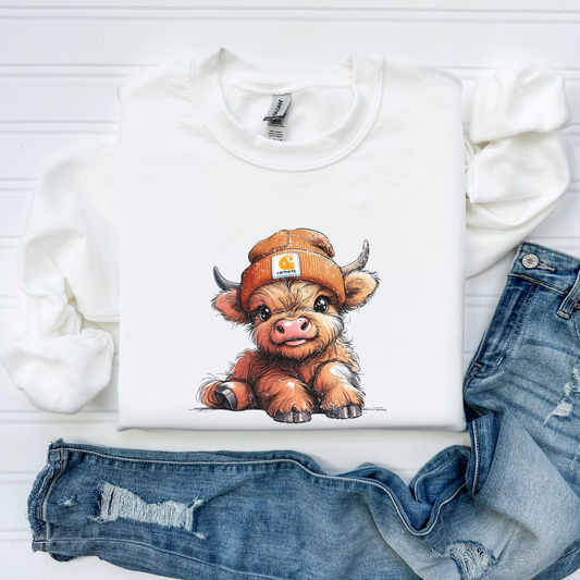 Highland Cow Sweatshirt