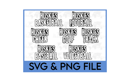 Huskies Sports - Digital Download