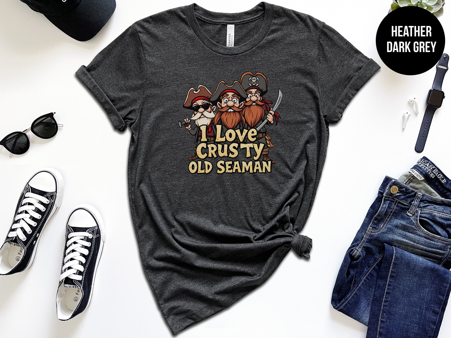 I Love Crusty Old Seaman Shirt