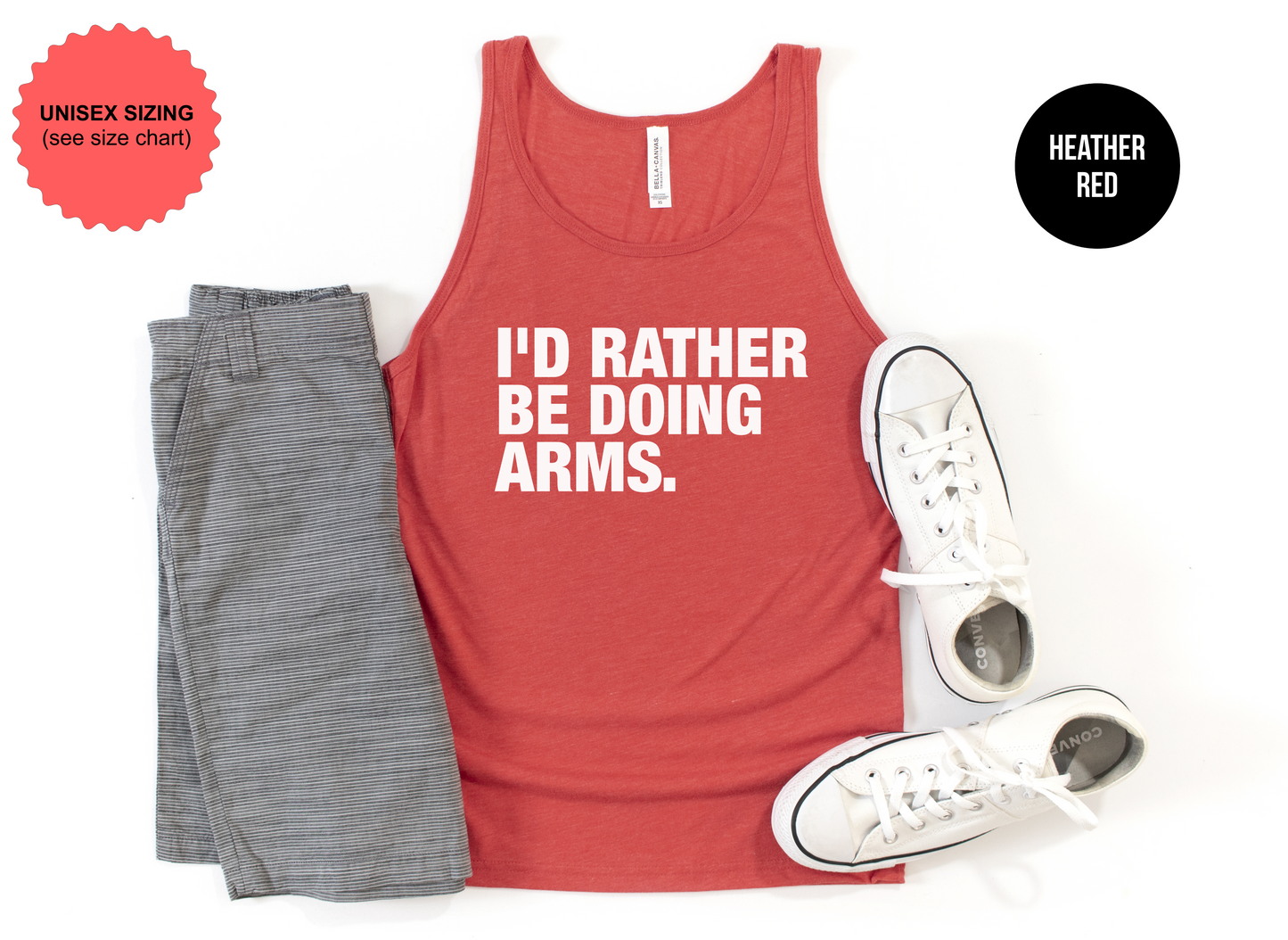 I'd Rather Be Doing Arms Tank Top