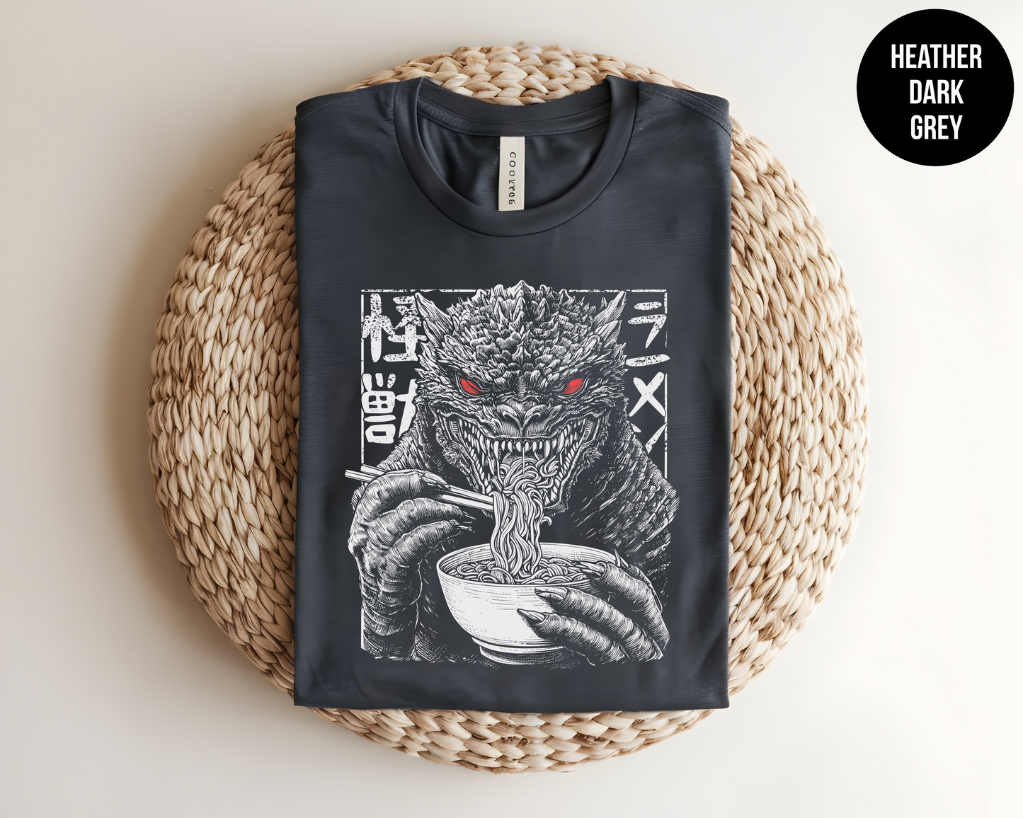 Kaiju Eating Ramen