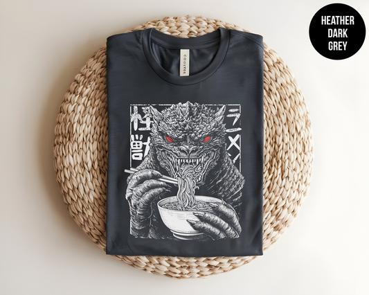 Kaiju Eating Ramen