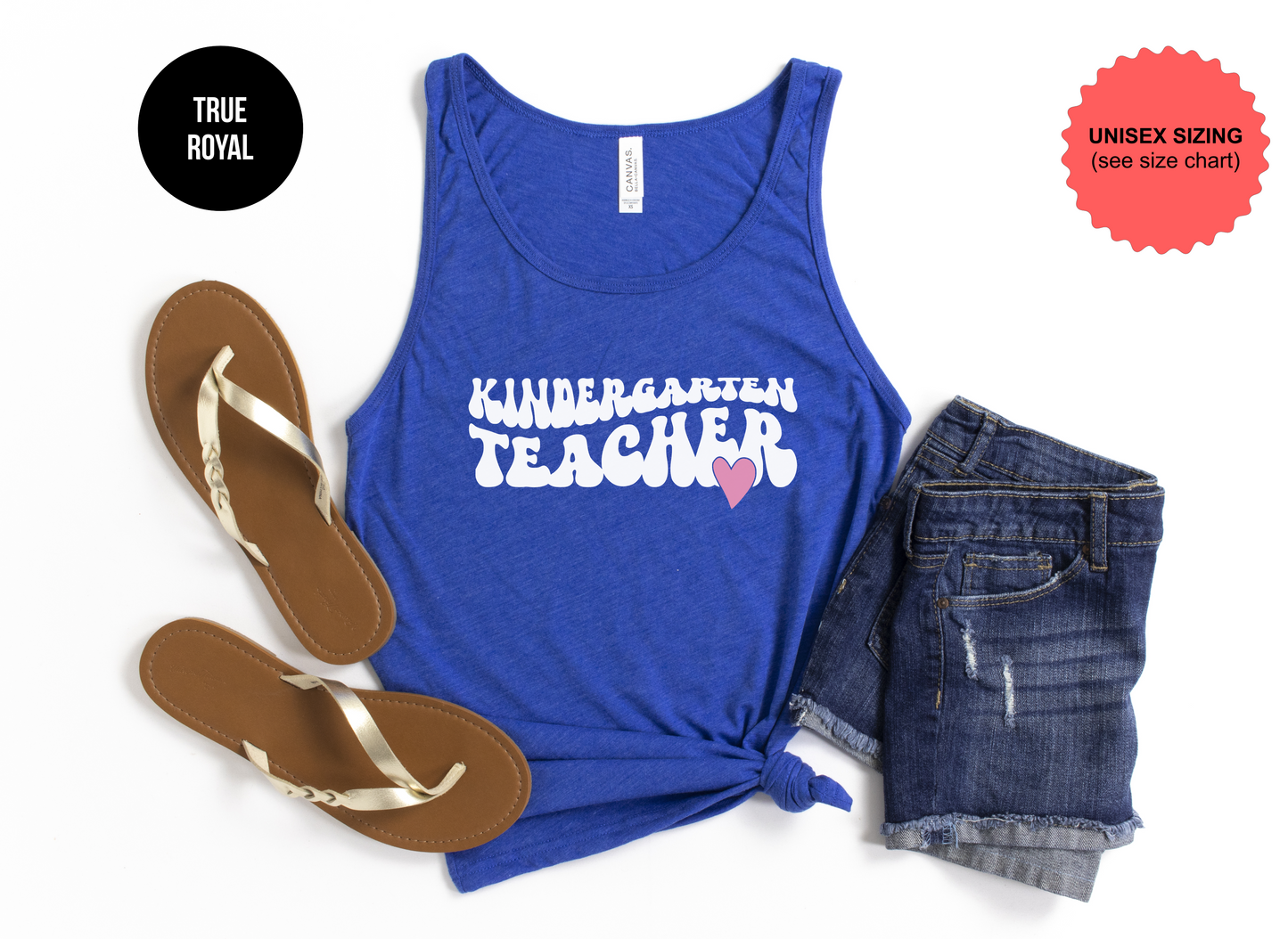 Kindergarten Teacher Tank Top