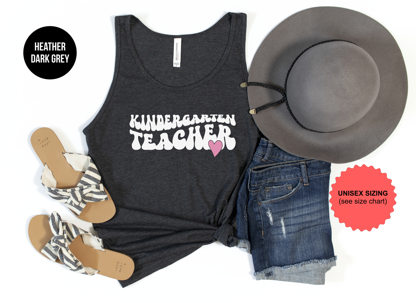 Kindergarten Teacher Tank Top