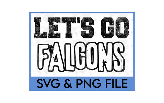 Let's Go Falcons - Digital Download