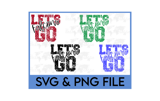 Let's Go Falcons - Digital Download