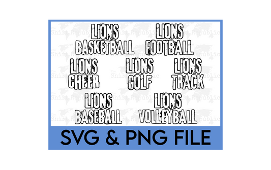 Lions Sports - Digital Download