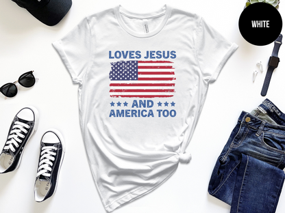 Loves Jesus and America Too