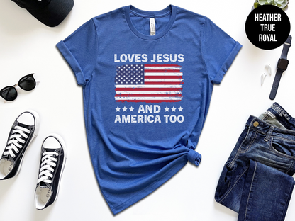 Loves Jesus and America Too