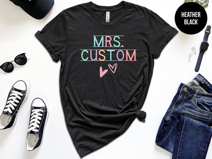 Custom Teacher Name Shirt