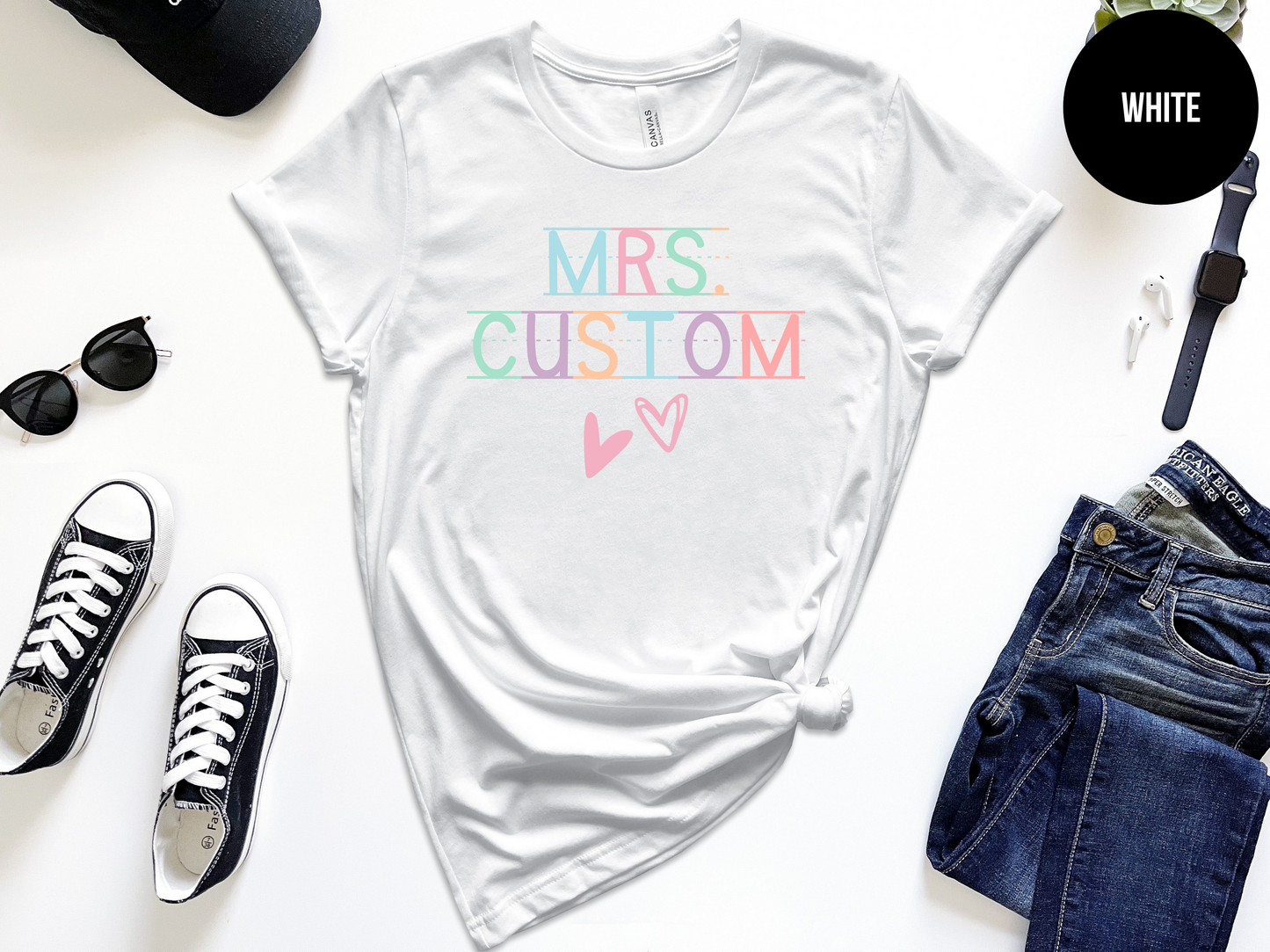 Custom Teacher Name Shirt