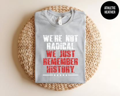 We’re Not Radical. We Just Remember History