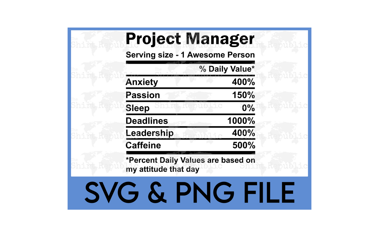 Project Manager - Digital Download