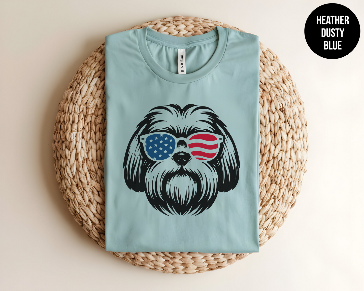 Patriotic Shih-Tzu