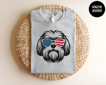 Patriotic Shih-Tzu