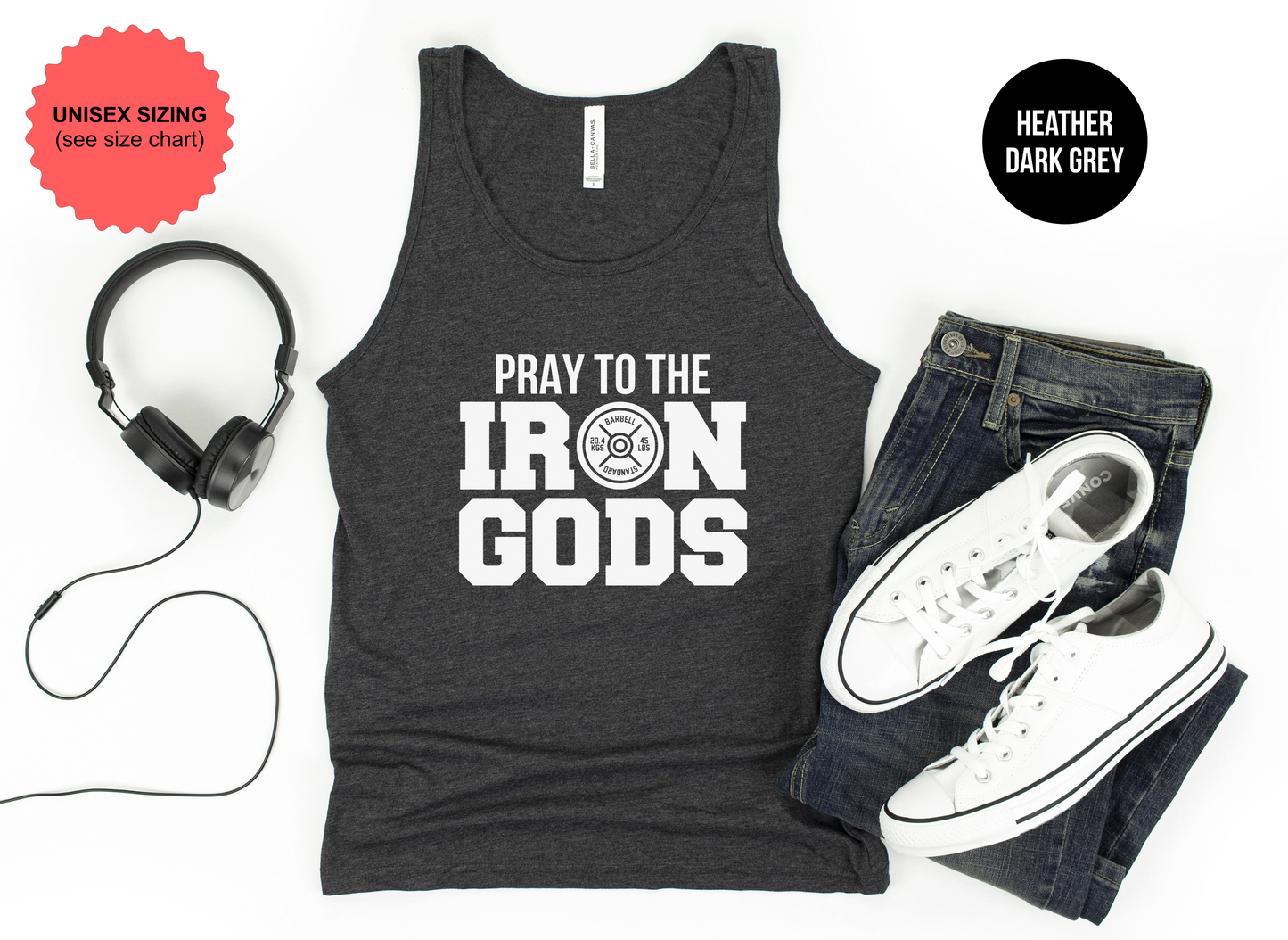 Pray to the Iron Gods Tank Top