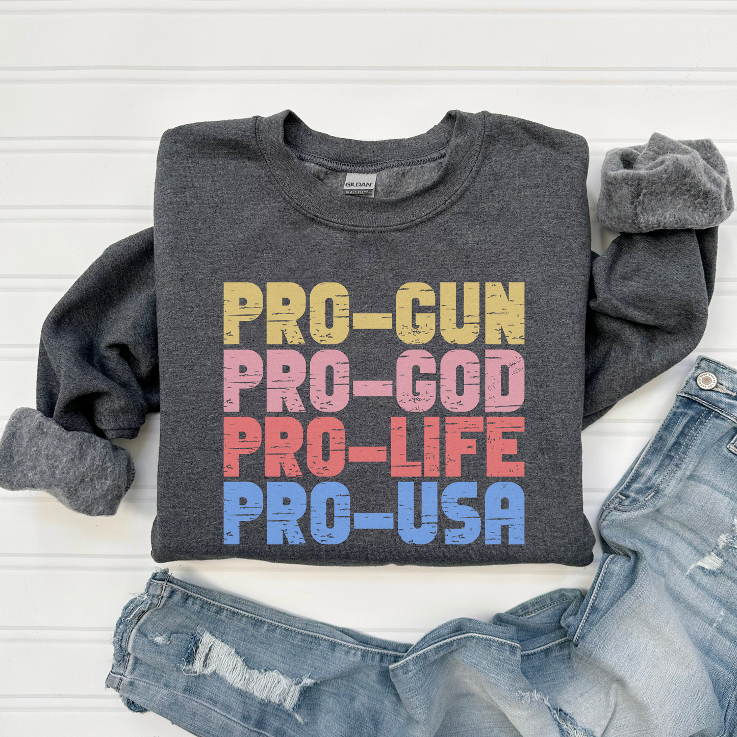 Pro-Life, Pro God Sweatshirt