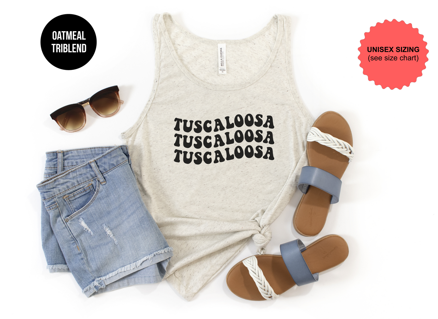 Retro Tuscaloosa Tank Top