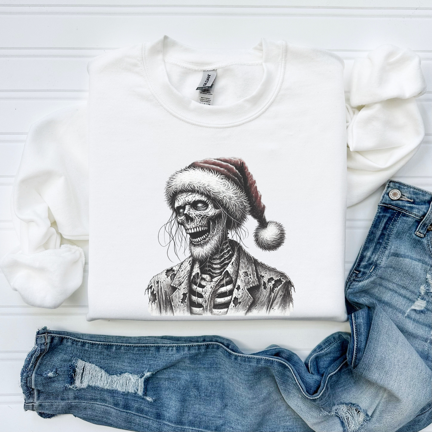 Zombie Santa Sweatshirt