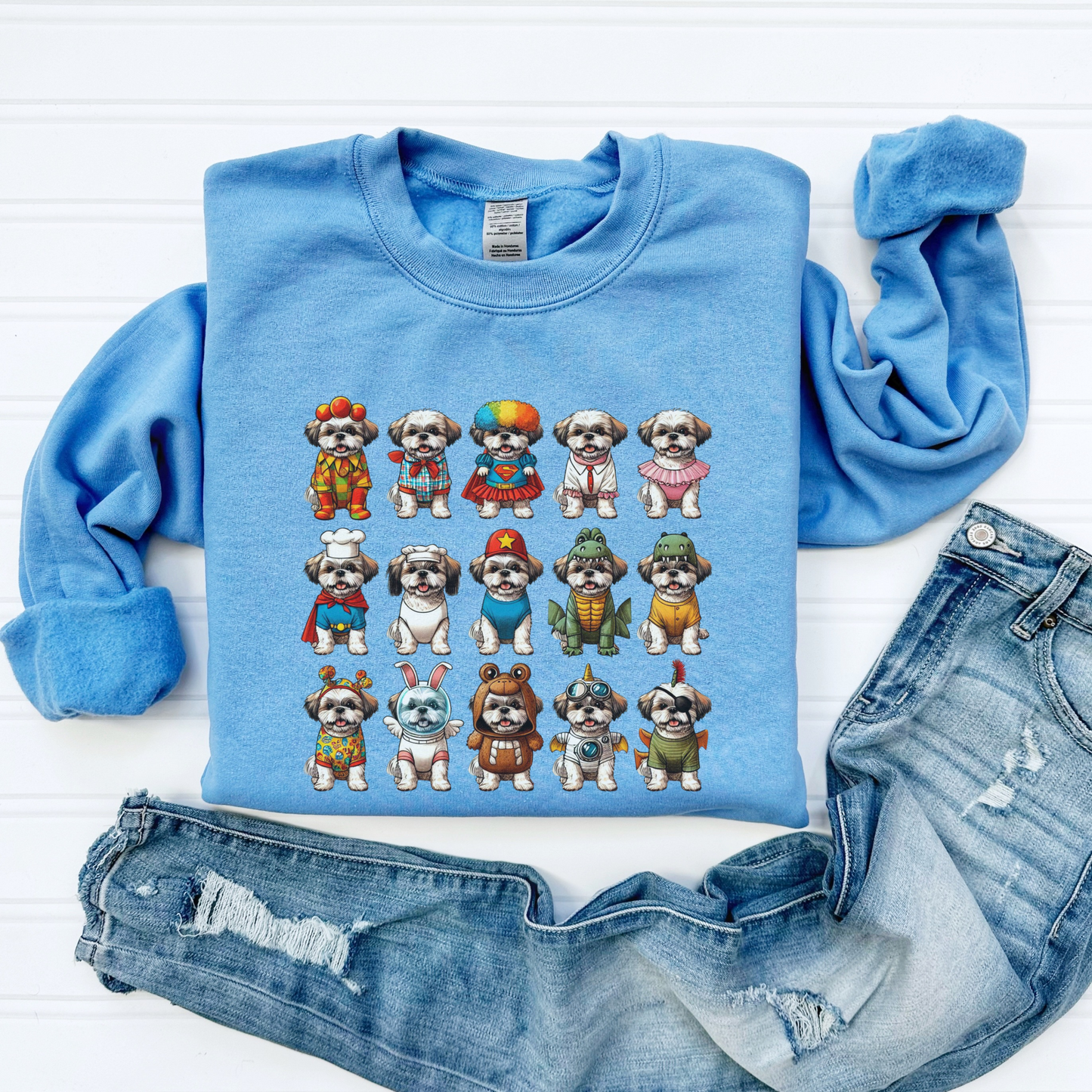 Shih Tzu Costumes Sweatshirt