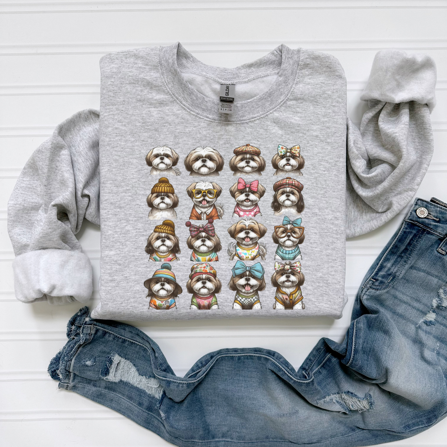 Shih Tzu Costumes Sweatshirt