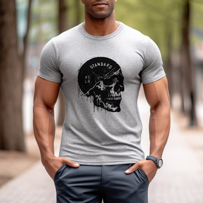 Barbell Plate Skull