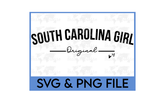 Original South Carolina Girl - Digital Download