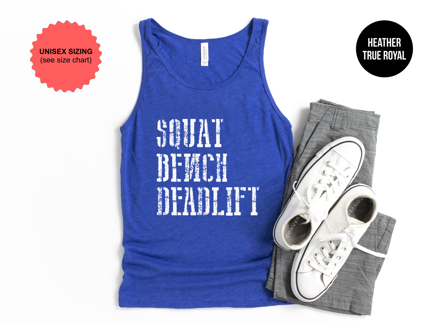 Squat Bench Deadlift Tank Top