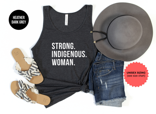 Strong Indigenous Woman Tank Top