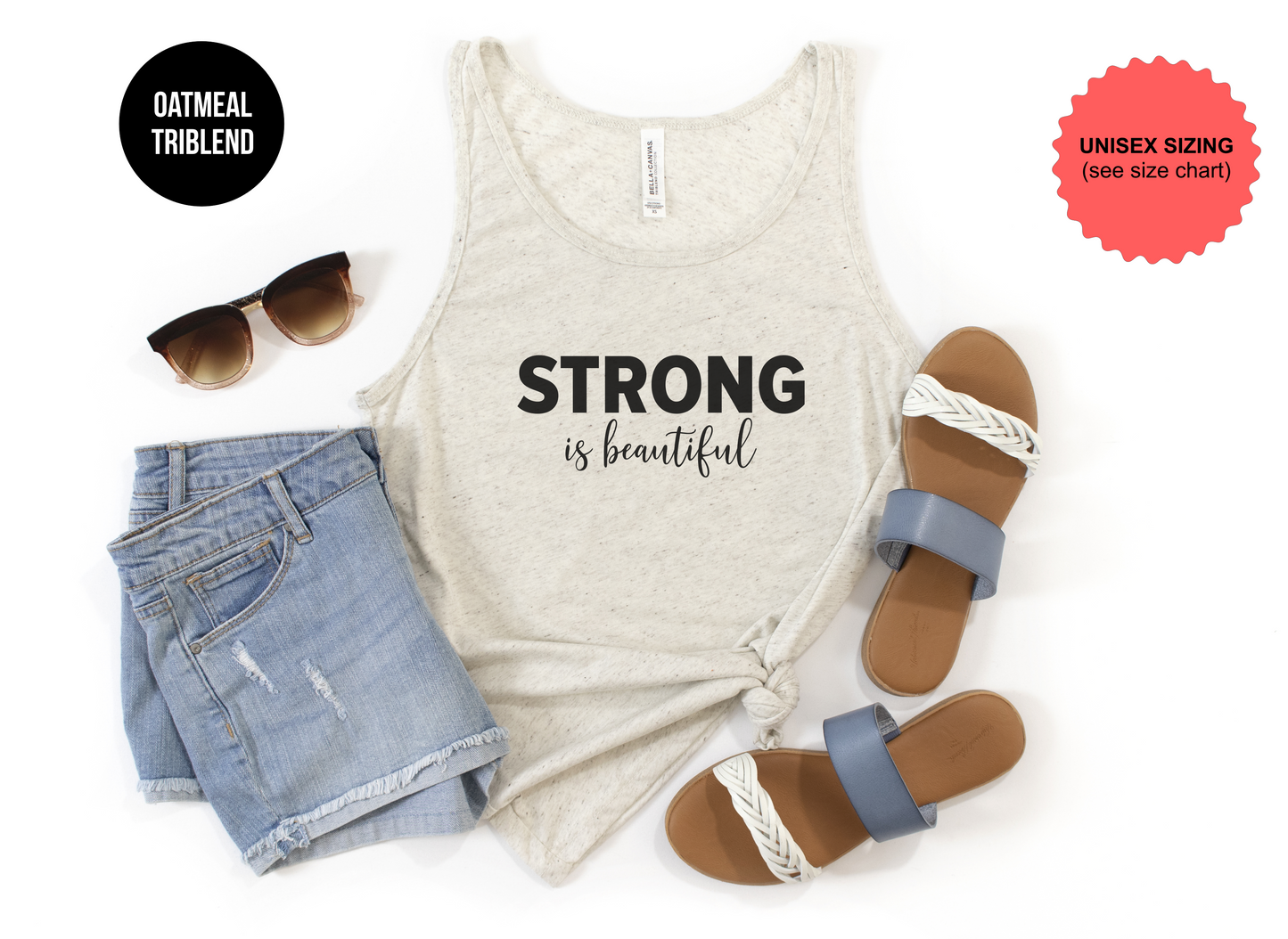 Strong is Beautiful Tank Top