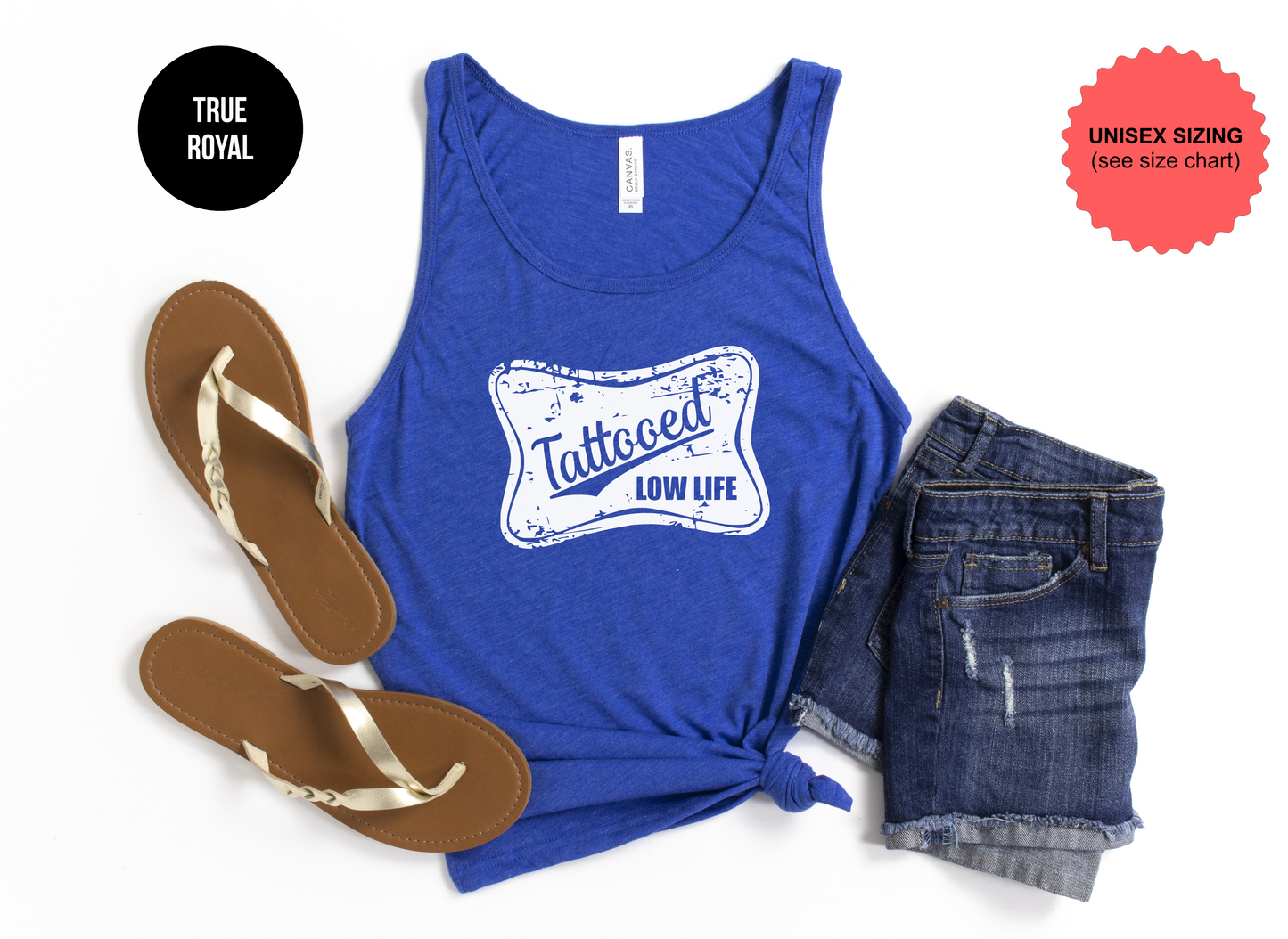 Tattooed Low Life Tank Top