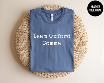 Team Oxford Comma Shirt