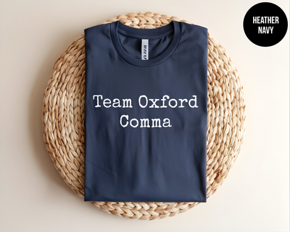 Team Oxford Comma Shirt
