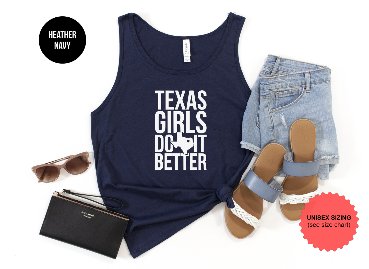 Texas Girls Do It Better Tank Top