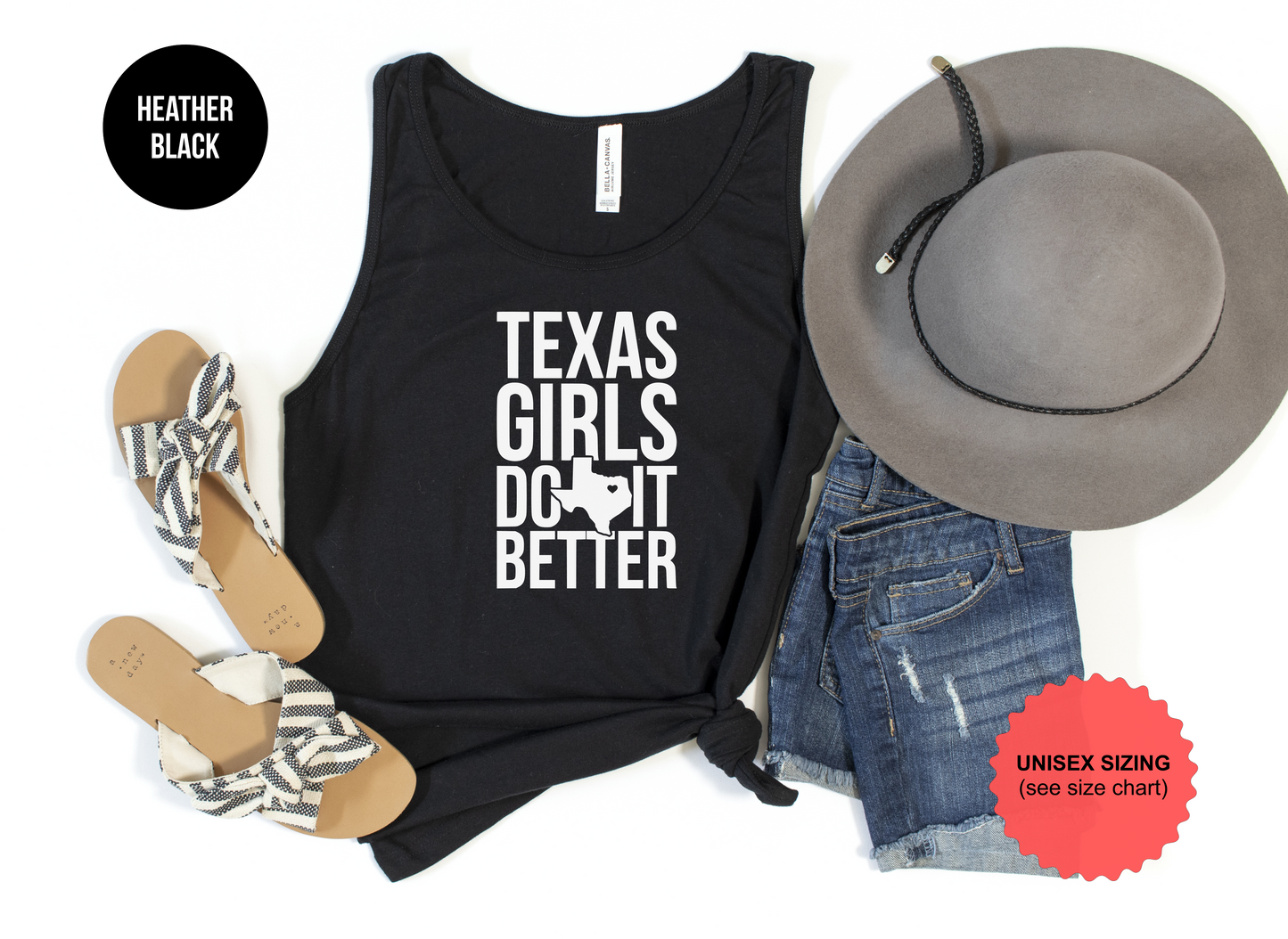 Texas Girls Do It Better Tank Top